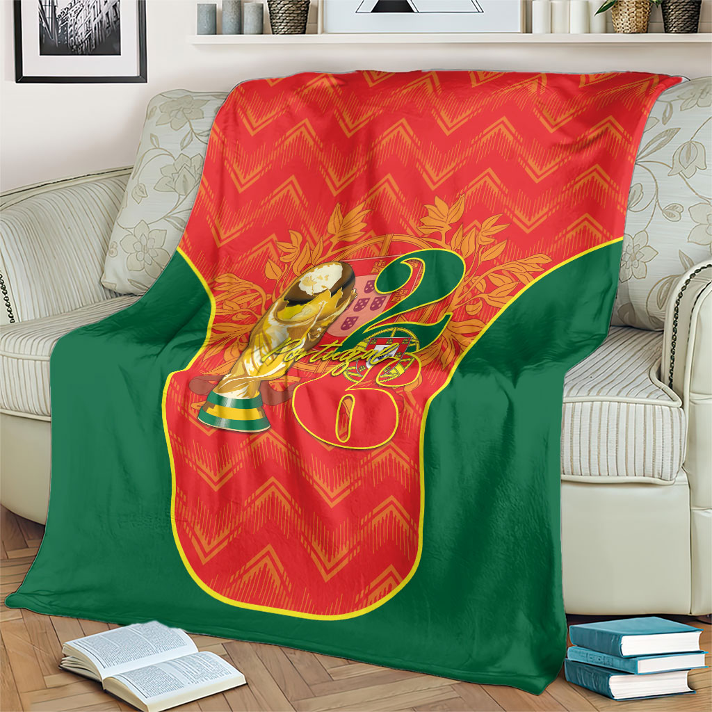Portugal Football 2026 Blanket Road To Glory