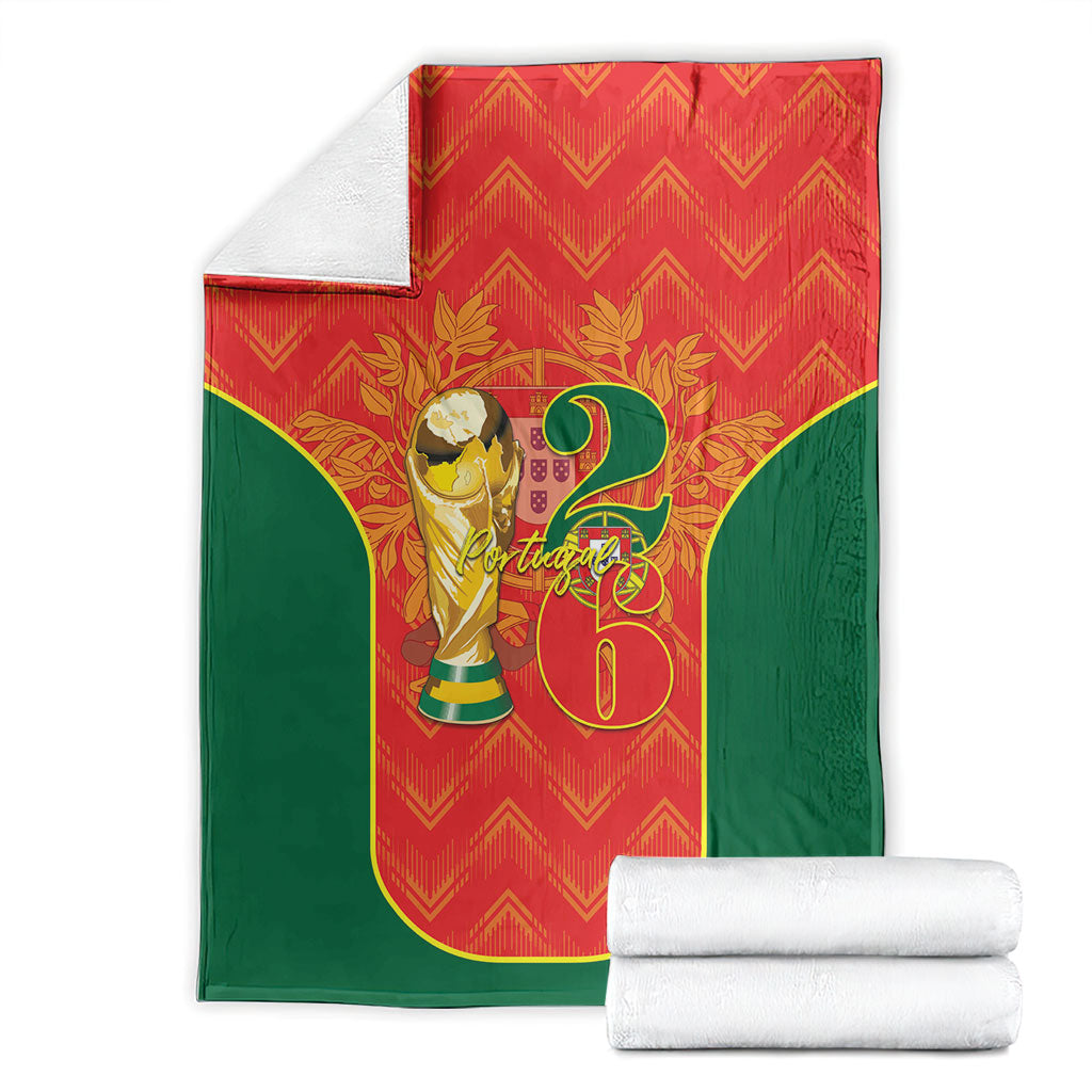 Portugal Football 2026 Blanket Road To Glory