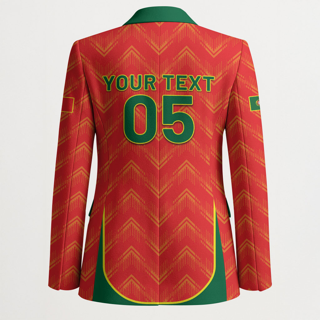 Custom Portugal Football 2026 Blazer Road To Glory