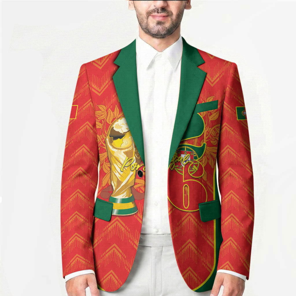 Custom Portugal Football 2026 Blazer Road To Glory