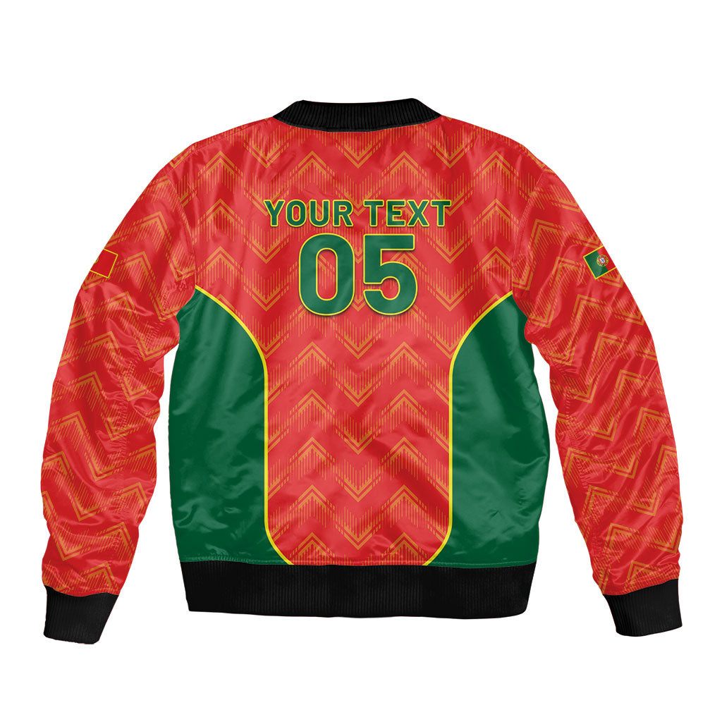 Custom Portugal Football 2026 Bomber Jacket Road To Glory
