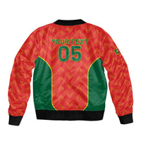 Custom Portugal Football 2026 Bomber Jacket Road To Glory