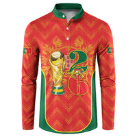 Custom Portugal Football 2026 Button Sweatshirt Road To Glory