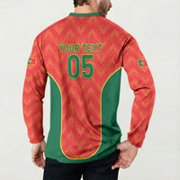 Custom Portugal Football 2026 Button Sweatshirt Road To Glory