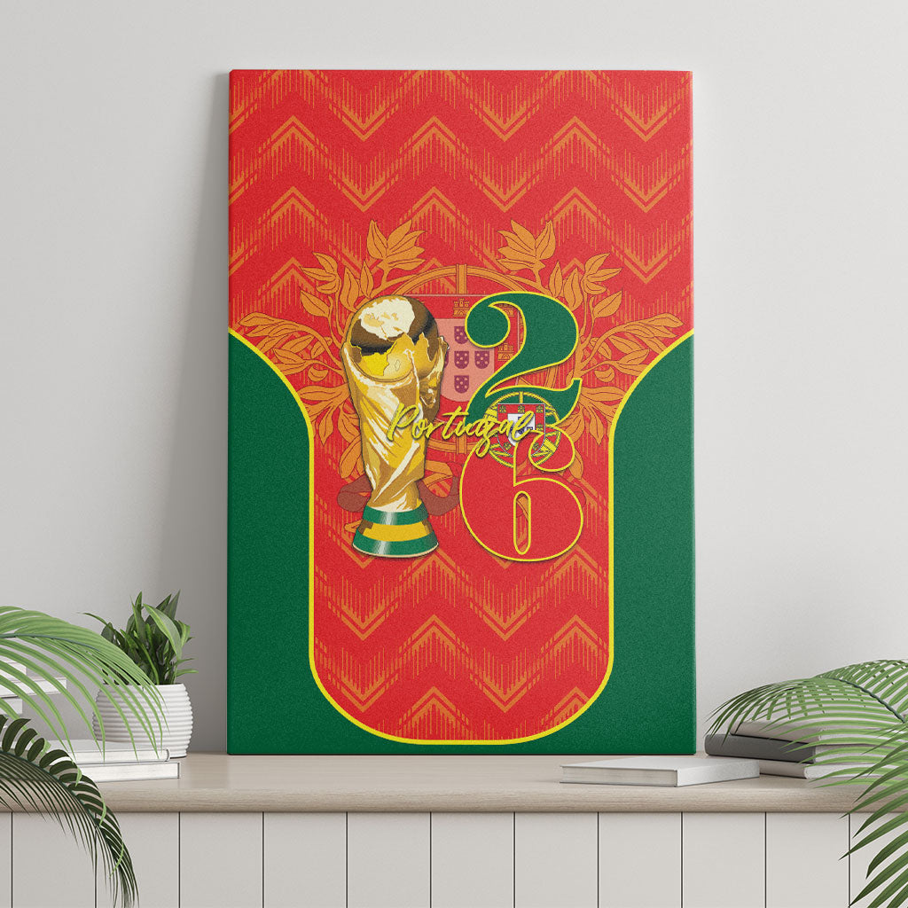 Portugal Football 2026 Canvas Wall Art Road To Glory