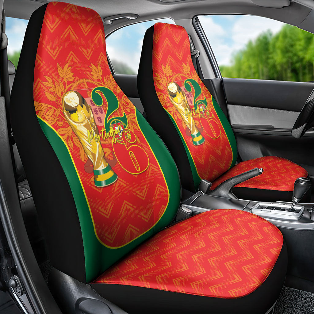 Portugal Football 2026 Car Seat Cover Road To Glory