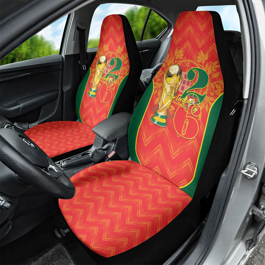 Portugal Football 2026 Car Seat Cover Road To Glory
