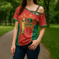 Custom Portugal Football 2026 Cross Shoulder Shirt Road To Glory