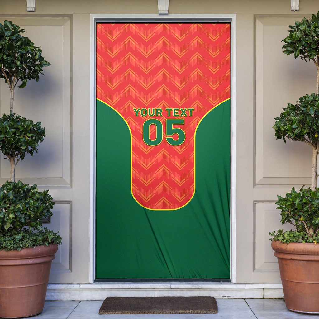 Custom Portugal Football 2026 Door Cover Road To Glory