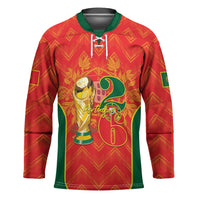 Custom Portugal Football 2026 Hockey Jersey Road To Glory