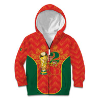 Custom Portugal Football 2026 Kid Hoodie Road To Glory
