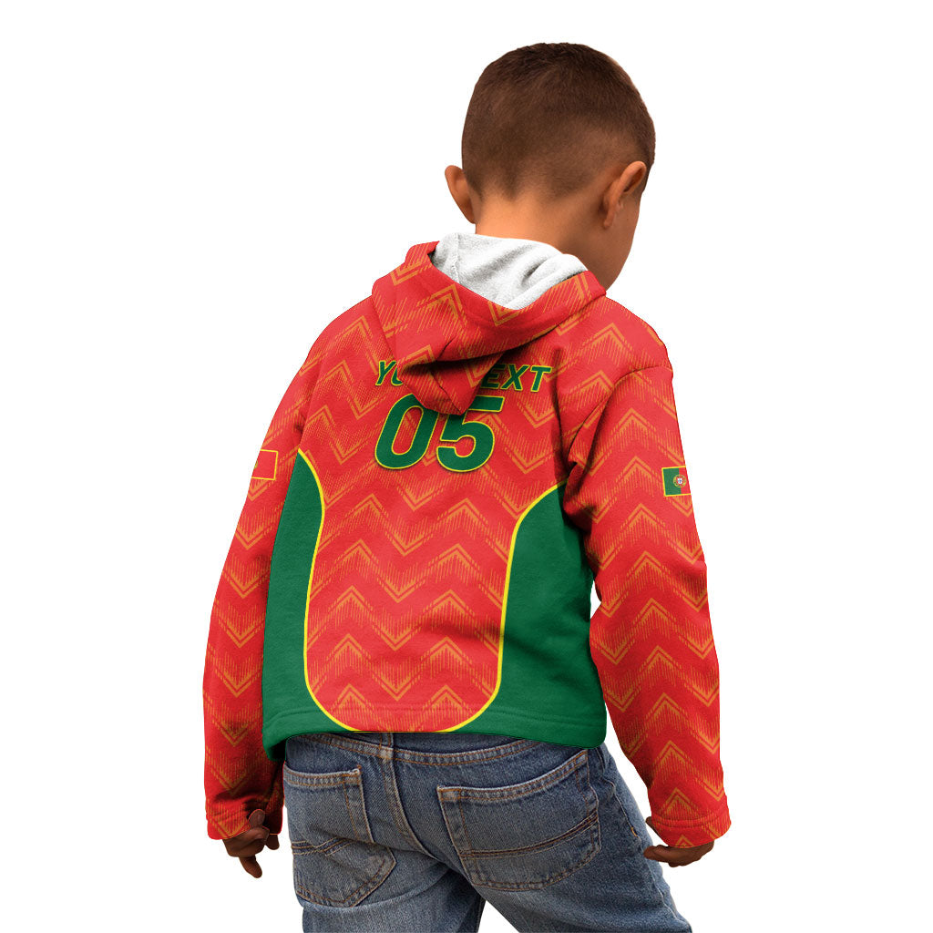 Custom Portugal Football 2026 Kid Hoodie Road To Glory