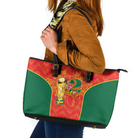 Portugal Football 2026 Leather Tote Bag Road To Glory