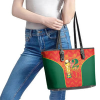Portugal Football 2026 Leather Tote Bag Road To Glory