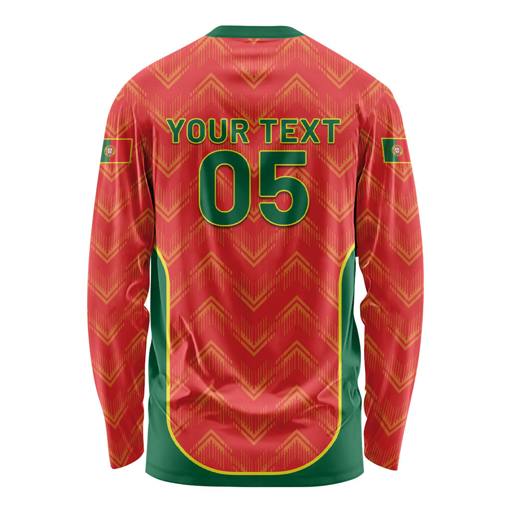 Custom Portugal Football 2026 Long Sleeve Shirt Road To Glory
