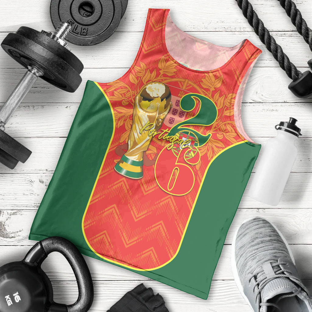 Custom Portugal Football 2026 Men Tank Top Road To Glory