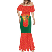 Custom Portugal Football 2026 Mermaid Dress Road To Glory