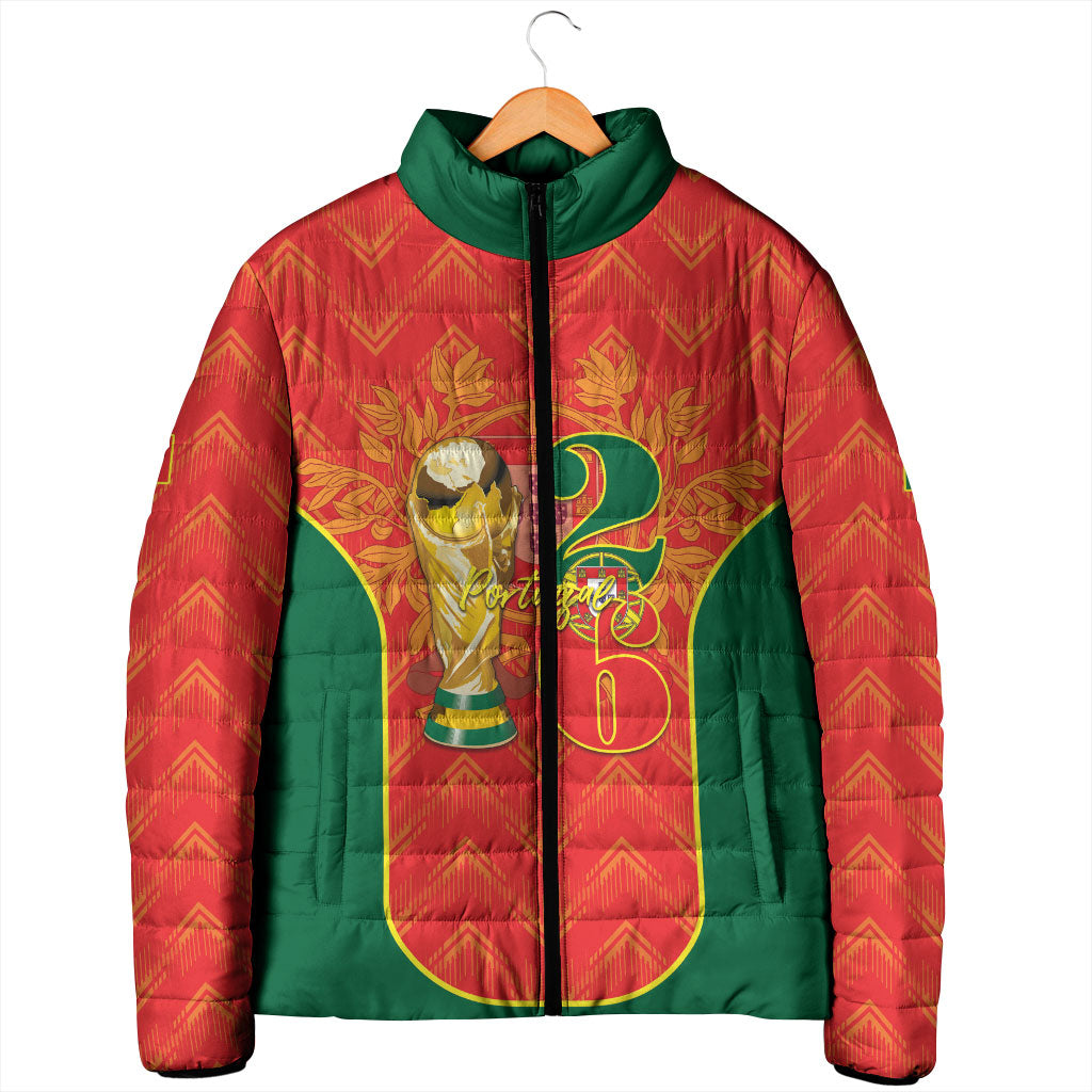 Custom Portugal Football 2026 Padded Jacket Road To Glory