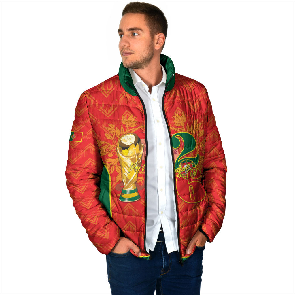 Custom Portugal Football 2026 Padded Jacket Road To Glory
