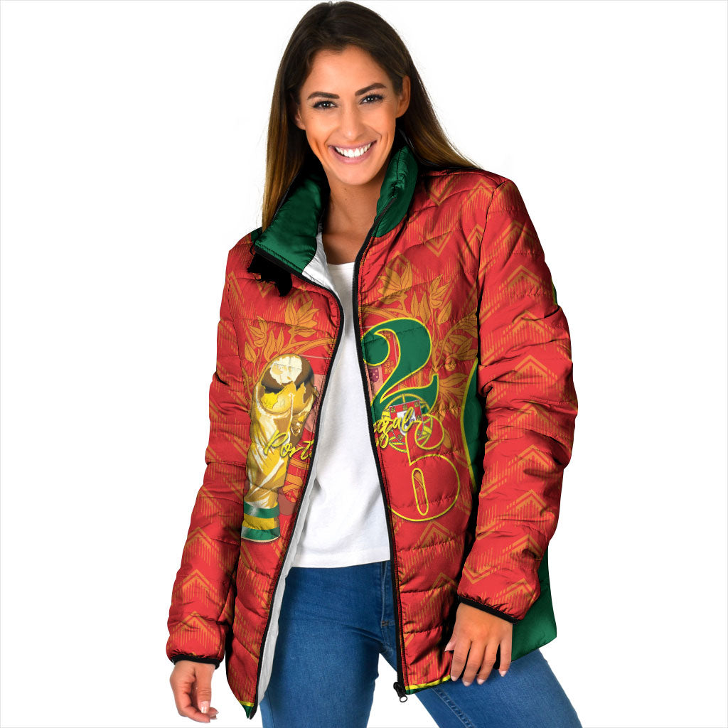 Custom Portugal Football 2026 Padded Jacket Road To Glory