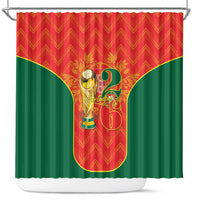 Portugal Football 2026 Shower Curtain Road To Glory