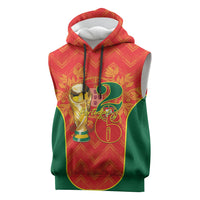 Custom Portugal Football 2026 Sleeveless Hoodie Road To Glory