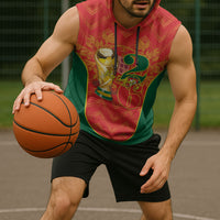 Custom Portugal Football 2026 Sleeveless Hoodie Road To Glory