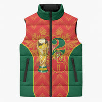 Custom Portugal Football 2026 Sleeveless Puffer Jacket Road To Glory