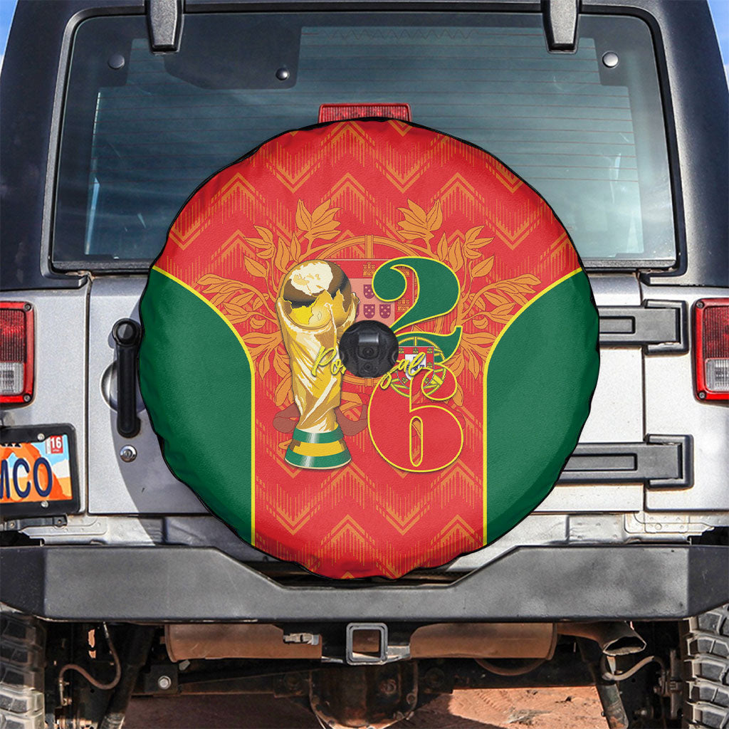 Portugal Football 2026 Spare Tire Cover Road To Glory
