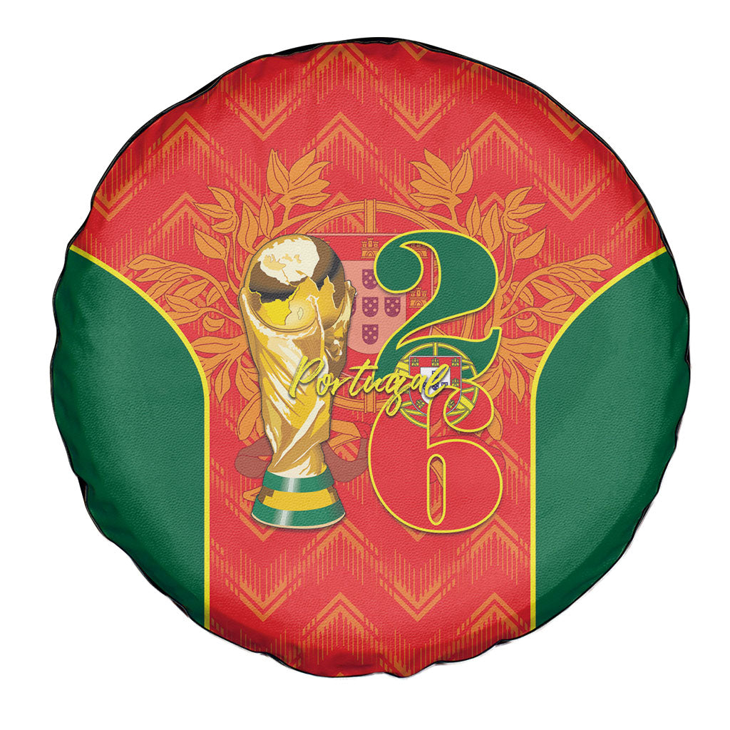 Portugal Football 2026 Spare Tire Cover Road To Glory