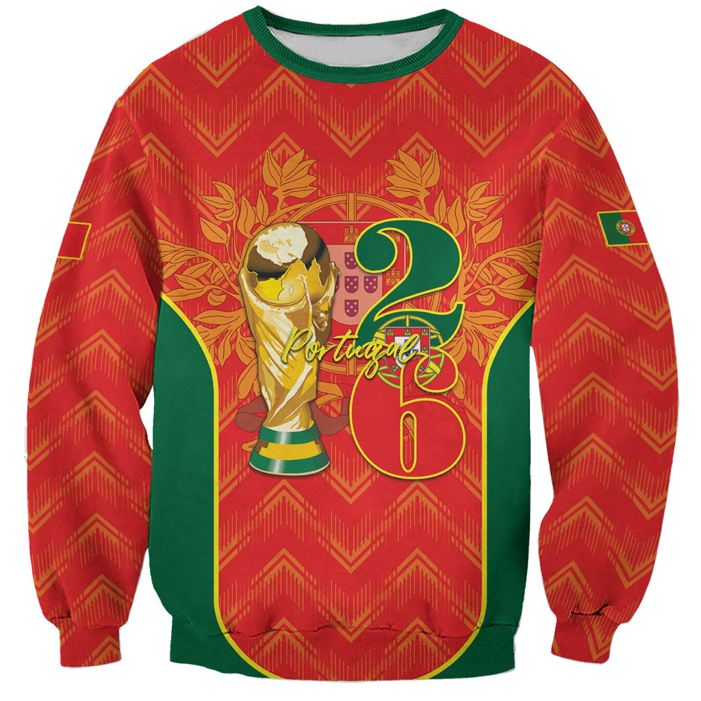 Custom Portugal Football 2026 Sweatshirt Road To Glory