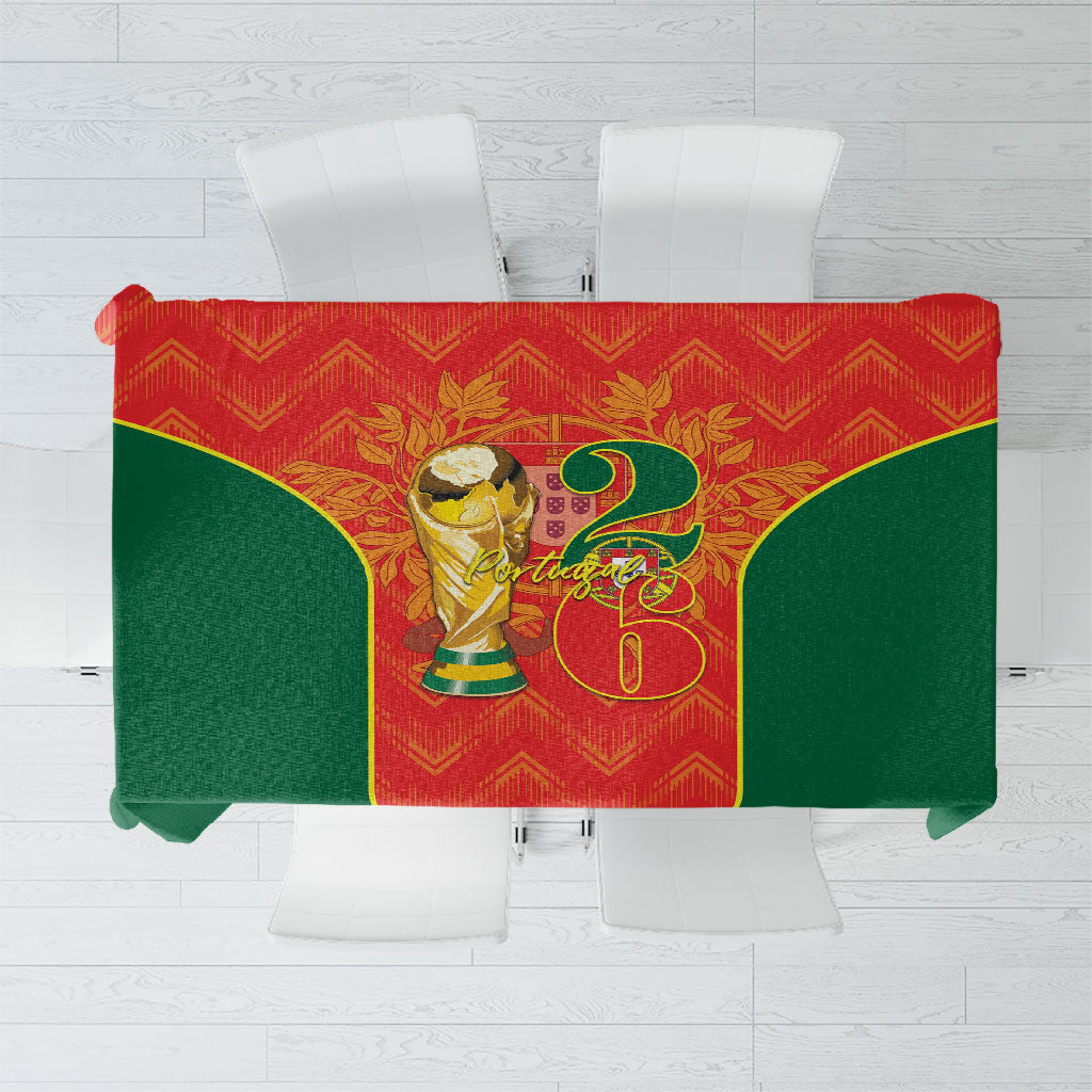 Portugal Football 2026 Tablecloth Road To Glory