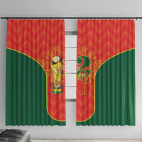 Portugal Football 2026 Window Curtain Road To Glory