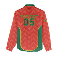 Custom Portugal Football 2026 Women Casual Shirt Road To Glory