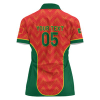 Custom Portugal Football 2026 Women Polo Shirt Road To Glory