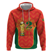 Custom Portugal Football 2026 Zip Hoodie Road To Glory