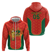 Custom Portugal Football 2026 Zip Hoodie Road To Glory