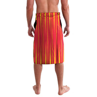 Custom Spain Football 2026 Lavalava La Roja Brave Bull Striped Style
