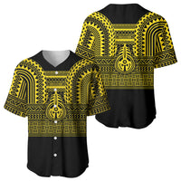 Philippines Filipinos Baseball Jersey Igorot Tribal Pattern Black