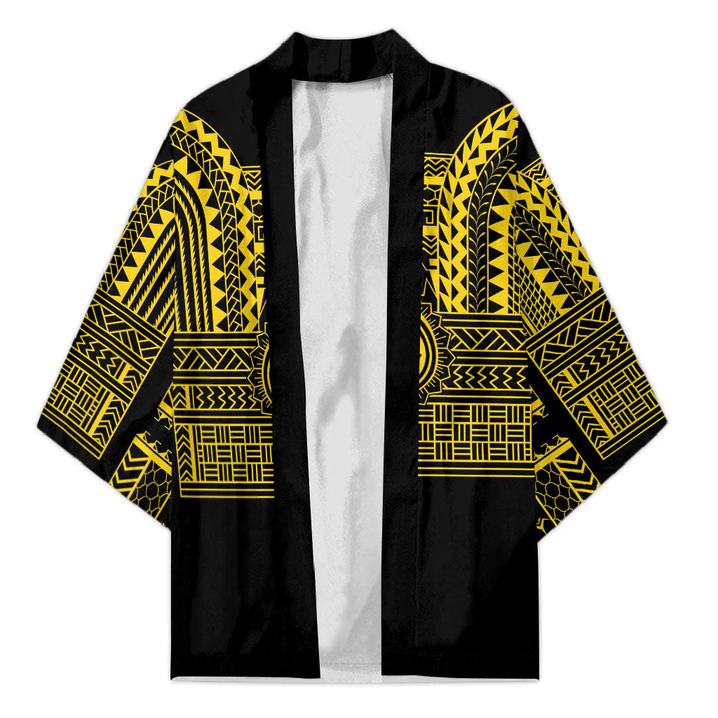 Philippines Filipinos Kimono Igorot Tribal Pattern Black