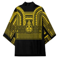 Philippines Filipinos Kimono Igorot Tribal Pattern Black