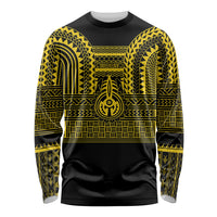Philippines Filipinos Long Sleeve Shirt Igorot Tribal Pattern Black