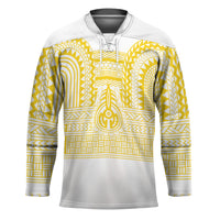 Philippines Filipinos Hockey Jersey Igorot Tribal Pattern White
