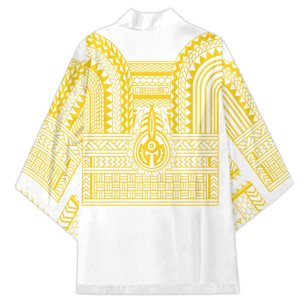 Philippines Filipinos Kimono Igorot Tribal Pattern White
