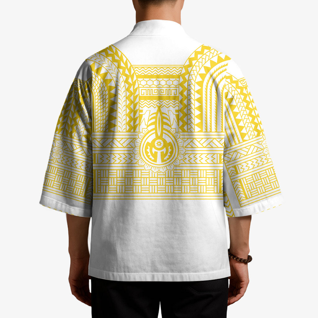 Philippines Filipinos Kimono Igorot Tribal Pattern White