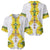 Enkutatash Ethiopia New Year Baseball Jersey Tilet Pattern With Adey Abeba Flowers LT05 - Wonder Print Shop