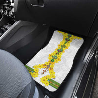 Enkutatash Ethiopia New Year Car Mats Tilet Pattern With Adey Abeba Flowers LT05 - Wonder Print Shop