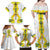 Enkutatash Ethiopia New Year Family Matching Off Shoulder Maxi Dress and Hawaiian Shirt Tilet Pattern With Adey Abeba Flowers LT05 - Wonder Print Shop