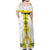 Enkutatash Ethiopia New Year Family Matching Off Shoulder Maxi Dress and Hawaiian Shirt Tilet Pattern With Adey Abeba Flowers LT05 - Wonder Print Shop