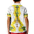 Enkutatash Ethiopia New Year Kid Polo Shirt Tilet Pattern With Adey Abeba Flowers LT05 - Wonder Print Shop